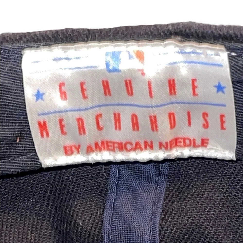 Vintage Seattle Mariner’s Ball Cap by American Needle Annco Navy, Green, Silver - Picture 4 of 7